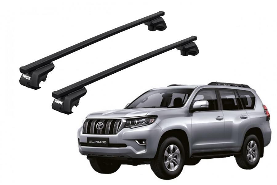 Barras THULE EVO SquareBar para autos TOYOTA Land Cruiser desde 2003
