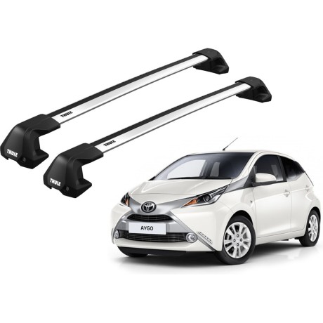 Barras THULE EDGE Flush para autos TOYOTA Aygo desde 2014 -2021