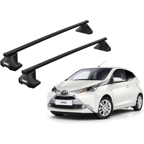 Barras THULE EVO SquareBar para autos TOYOTA Aygo desde 2014-2021
