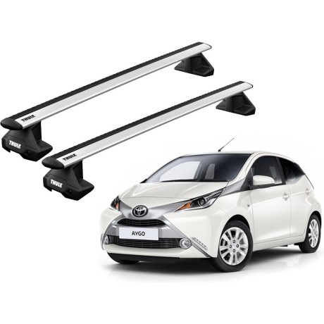 Barras THULE EVO WingBar para autos TOYOTA Aygo desde 2014-2021
