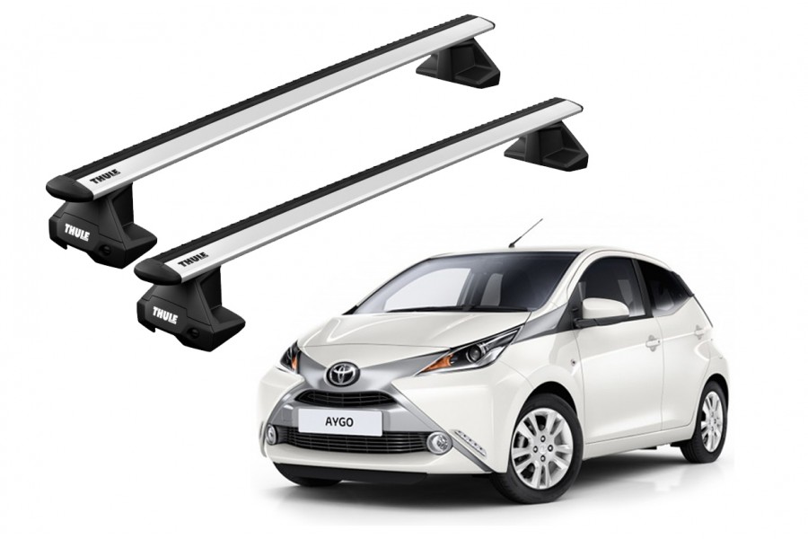 Barras THULE EVO WingBar para autos TOYOTA Aygo desde 2014-2021