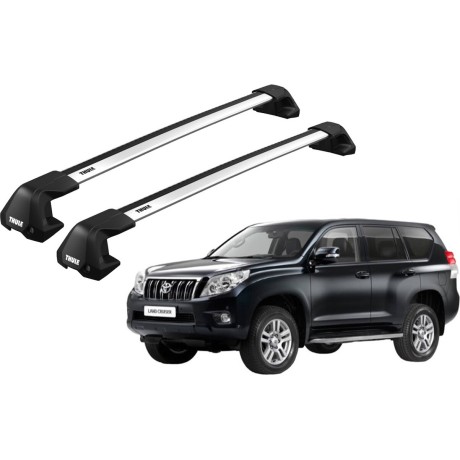 Barras THULE EDGE Flush para autos TOYOTA Land Cruiser 150 desde 2009-2023