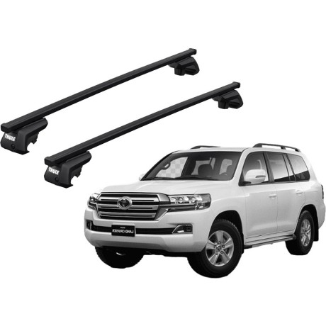 Barras THULE EVO SquareBar para autos TOYOTA Land Cruiser 200 2008 a 2021