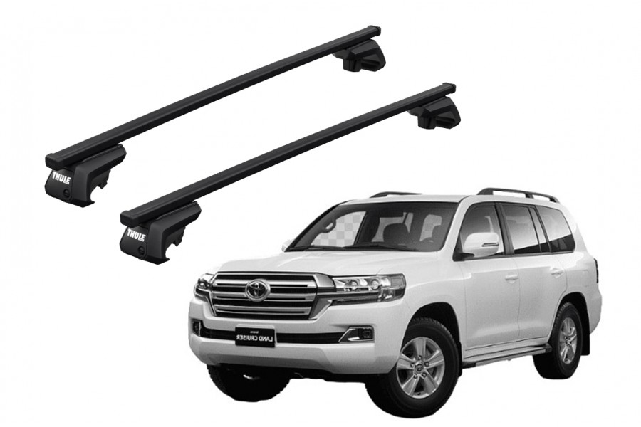 Barras THULE EVO SquareBar para autos TOYOTA Land Cruiser 200 2008 a 2021