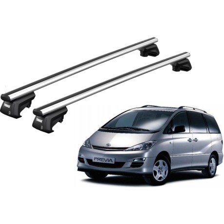 Barras THULE SmartRack XT AluBar para autos TOYOTA Previa desde 2006