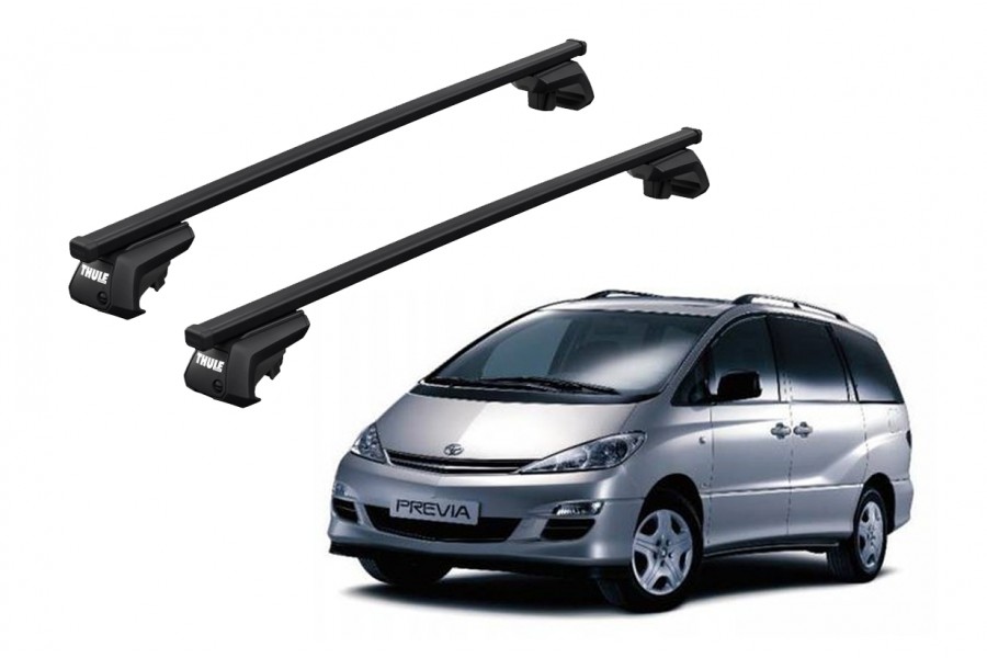 Barras THULE EVO SquareBar para autos TOYOTA Previa desde 2006