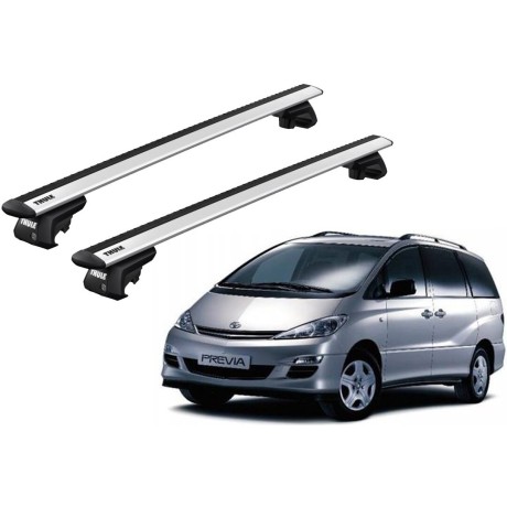 Barras THULE EVO WingBar para autos TOYOTA Previa desde 2006