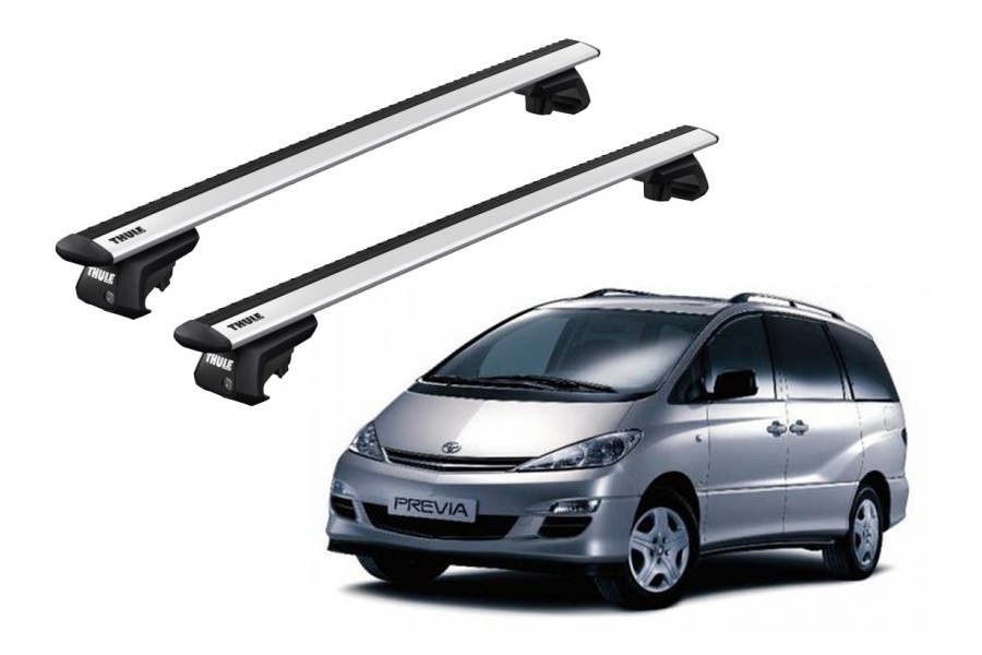 Barras THULE EVO WingBar para autos TOYOTA Previa desde 2006