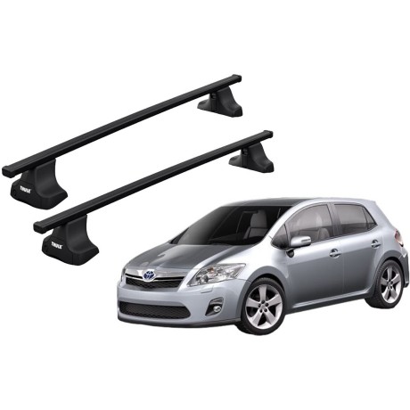 Barras THULE SquareBar para autos TOYOTA Auris 2006 a 2012