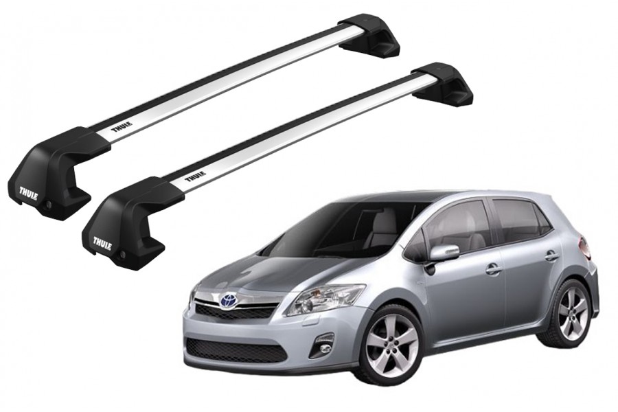 Barras THULE EDGE Flush para autos TOYOTA Auris 2006 a 2012