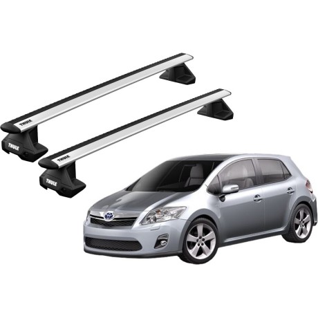 Barras THULE EVO WingBar para autos TOYOTA Auris 2006 a 2012