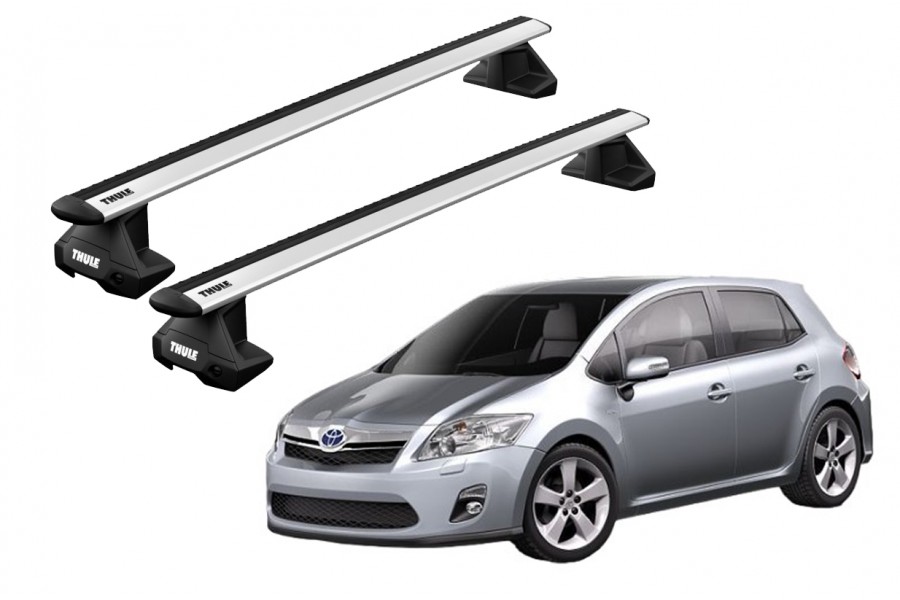 Barras THULE EVO WingBar para autos TOYOTA Auris 2006 a 2012