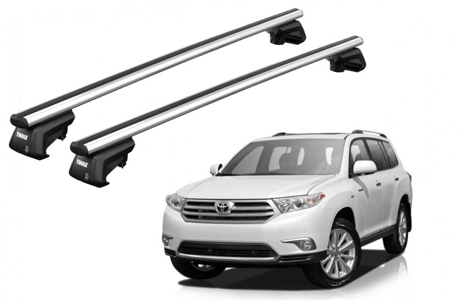 Barras THULE SmartRack XT AluBar para autos TOYOTA Kluger 2007 a 2013