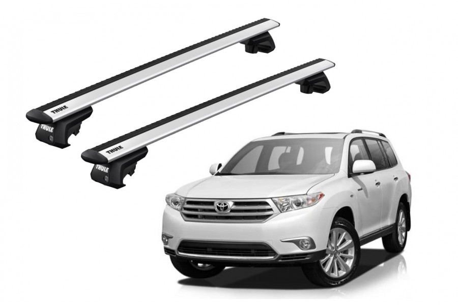 Barras THULE EVO WingBar para autos TOYOTA Kluger 2007 a 2013