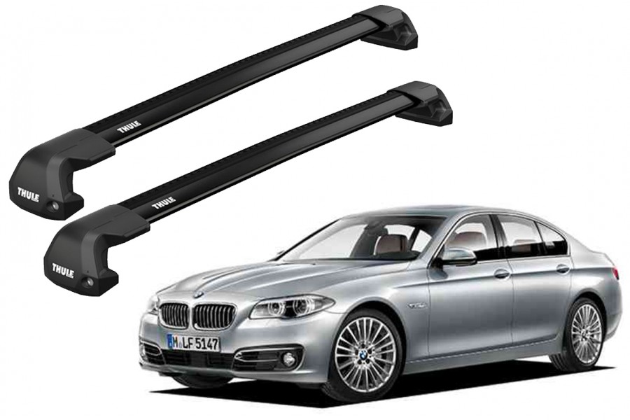 Barras Thule BMW 5 series 10-17 PF / EDGE Flush BLACK
