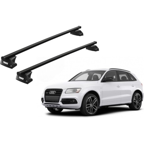 Barras THULE EVO SquareBar para autos AUDI Q5 2008 a 2017