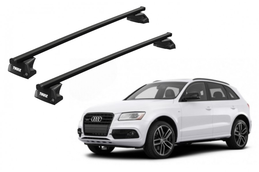 Barras THULE EVO SquareBar para autos AUDI Q5 2008 a 2017