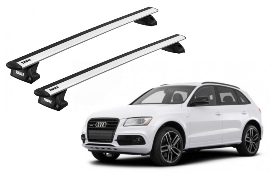 Barras THULE EVO WingBar para autos AUDI Q5 2008 a 2017
