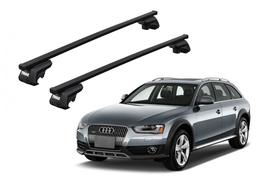 Barras THULE EVO SquareBar para autos AUDI A4 Allroad 2008 a 2015