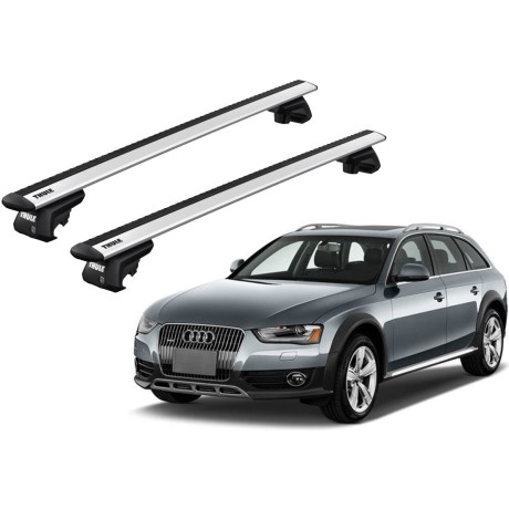 Barras THULE EVO WingBar para autos AUDI A4 Allroad 2008 a 2015