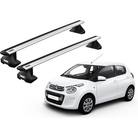 Barras THULE EVO WingBar para autos CITROEN C1 desde 2014 al 2021