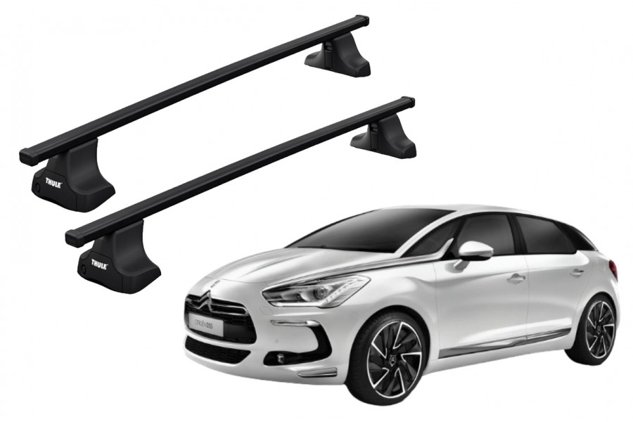 Barras THULE SquareBar para autos CITROEN DS5 desde 2012 - 2018