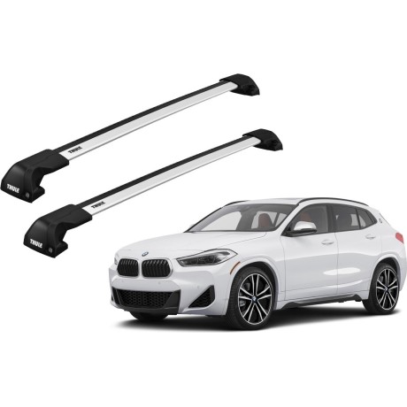 Barras THULE EDGE Flush para autos BMW X2 (F39) desde 2018 a 2023