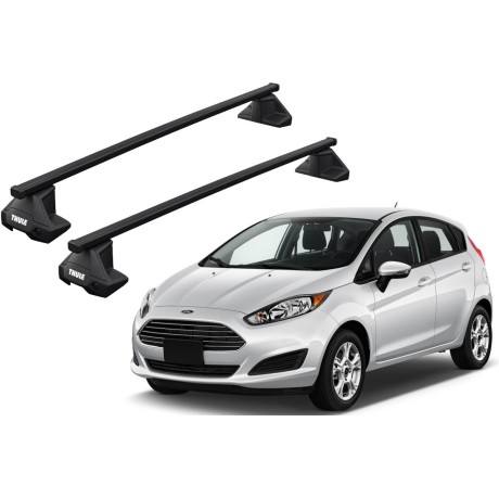 Barras THULE EVO SquareBar para autos FORD Fiesta desde 2018 - 2020