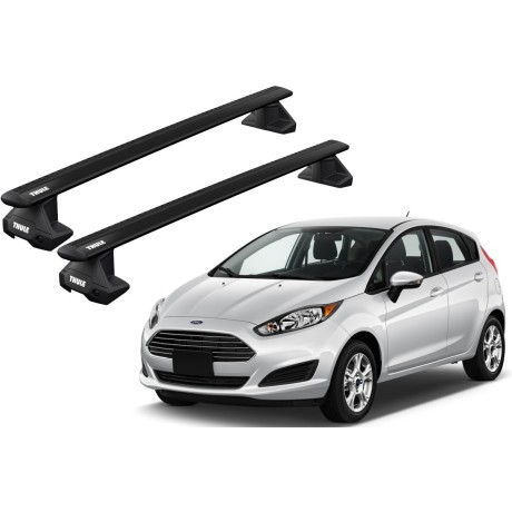 Barras THULE EVO WingBar para autos FORD Fiesta desde 2018 - 2020 negro
