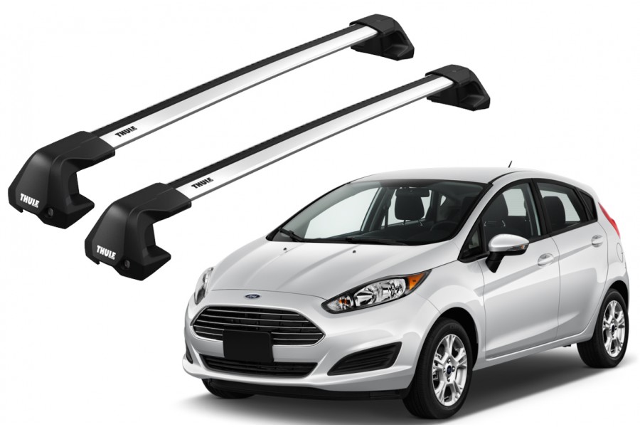 Barras THULE EDGE Flush para autos FORD Fiesta desde 2018 - 2020