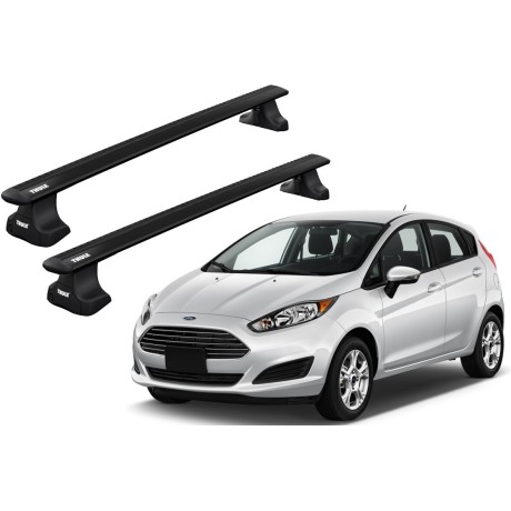 Barras THULE WingBar para autos FORD Fiesta desde 2018 - 2020 negro