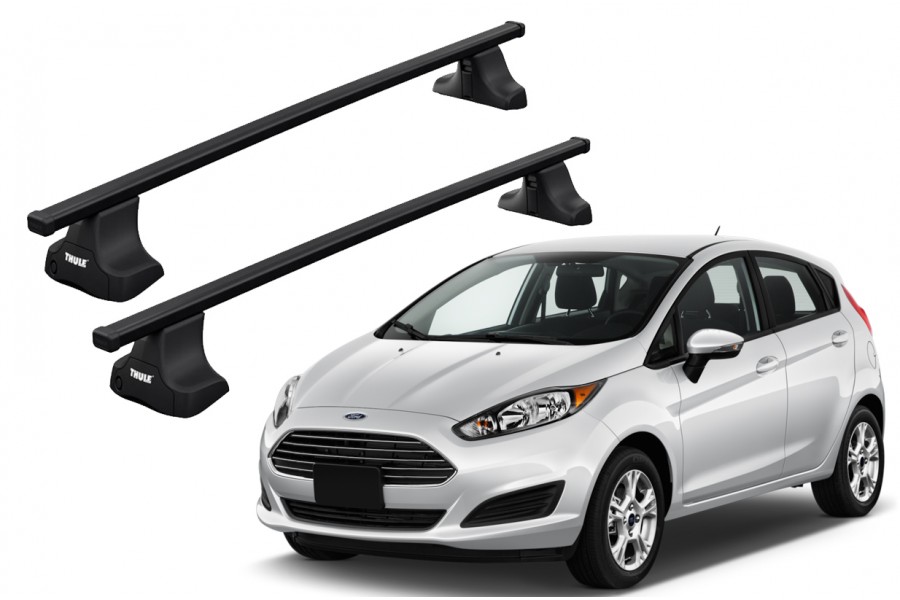 Barras THULE SquareBar para autos FORD Fiesta desde 2018 - 2020