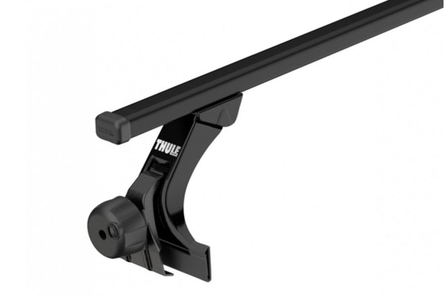 Barras THULE de canaletas para autos JEEP Wrangler desde 1986 - 2023 negro