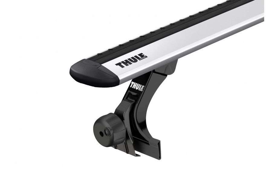 Barras THULE de canaletas para autos JEEP Wrangler desde 1986 - 2023 negro