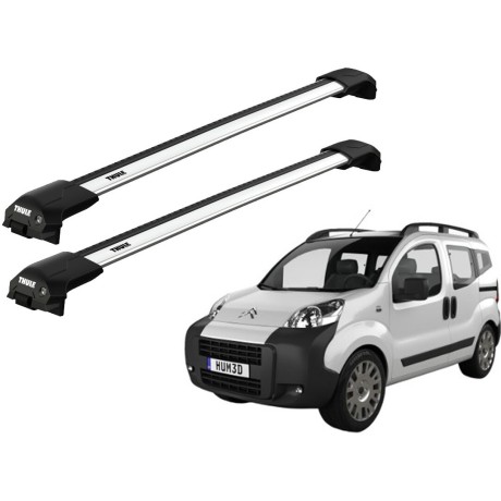 Barras THULE EDGE Flush para Van CITROEN Nemo desde 2008 al 2015