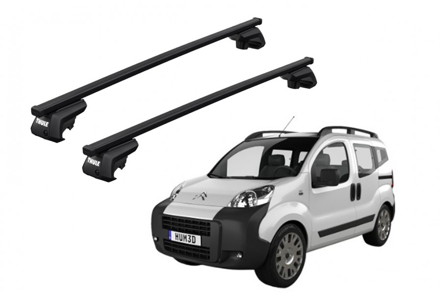 Barras THULE EVO SquareBar para Van CITROEN Nemo desde 2008 al 2015