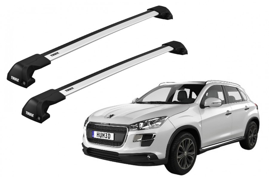 Barras THULE EDGE Flush para autos PEUGEOT 4008 desde 2012 - 2017