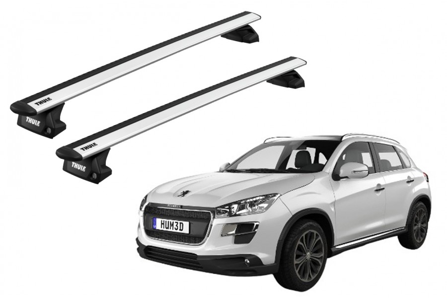 Barras THULE EVO WingBar para autos PEUGEOT 4008 desde 2012 - 2017
