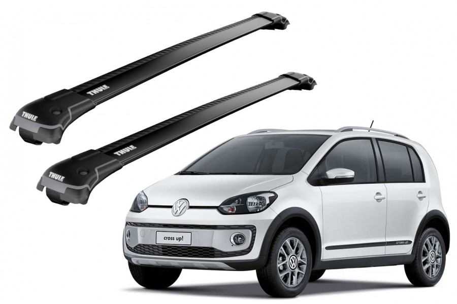 Barras THULE EDGE para autos VOLKSWAGEN Cross UP desde 2013 negro