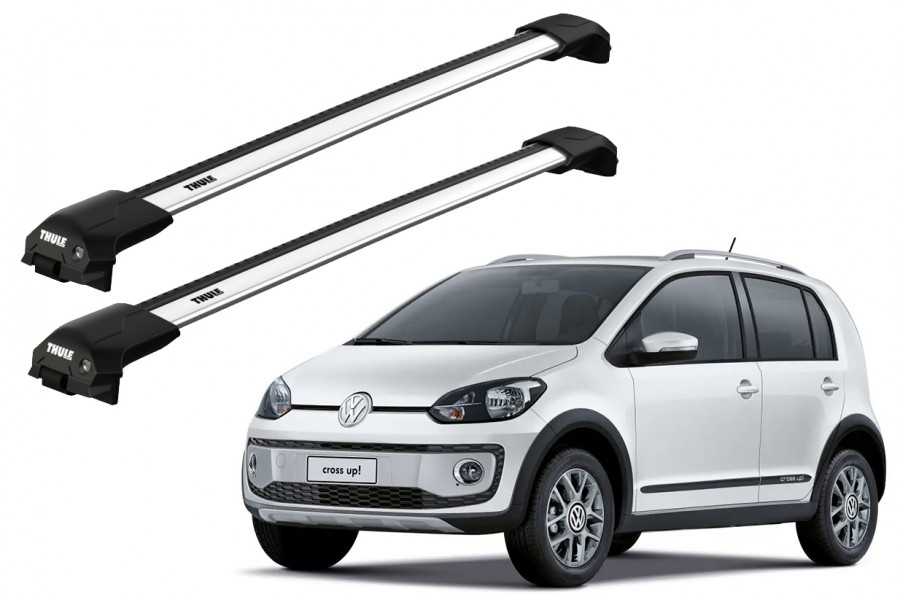 Barras THULE EDGE Flush para autos VOLKSWAGEN Cross UP desde 2013