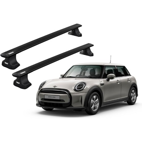 Barras THULE WingBar para autos MINI Cooper desde 2014 - 2023 negro