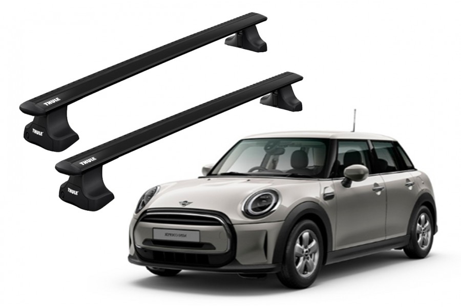 Barras THULE WingBar para autos MINI Cooper desde 2014 - 2023 negro