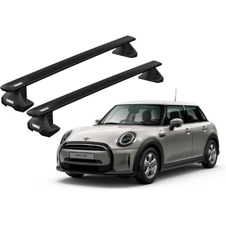 Barras THULE EVO WingBar para autos MINI Cooper desde 2014 - 2023 negro