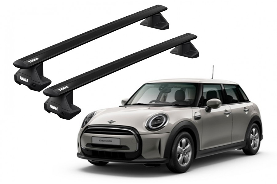 Barras THULE EVO WingBar para autos MINI Cooper desde 2014 - 2023 negro