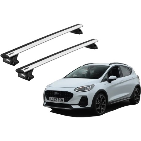 Barras THULE EVO WingBar para autos FORD Fiesta Active desde 2018-2020