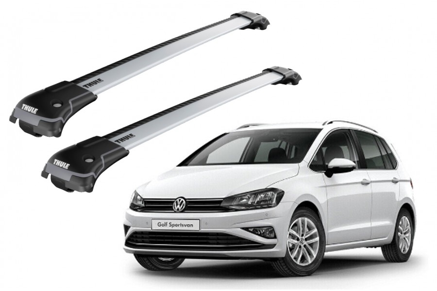 Barras THULE EDGE para autos VOLKSWAGEN Golf Sportsvan 2014 a 2020