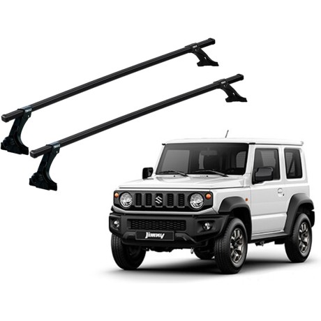 Barras THULE de canaletas para autos SUZUKI Jimny desde 2018 negro