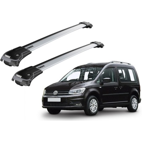 Barras THULE EDGE para autos VOLKSWAGEN Caddy Maxi Life 2016 a 2020