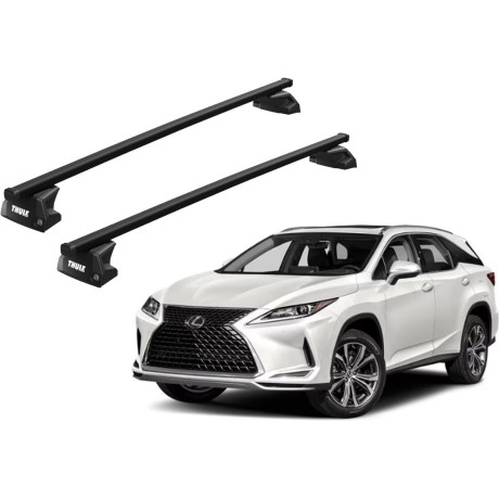 Barras THULE EVO SquareBar para autos LEXUS RXL-Series desde 2018 - 2022