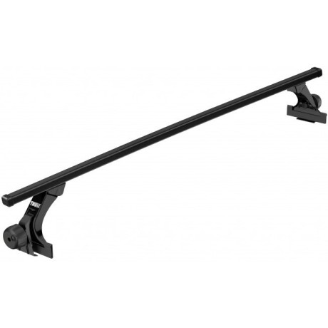 Barras THULE de canaletas para autos MAHINDRA Pickup desde 2008 - 2023 negro